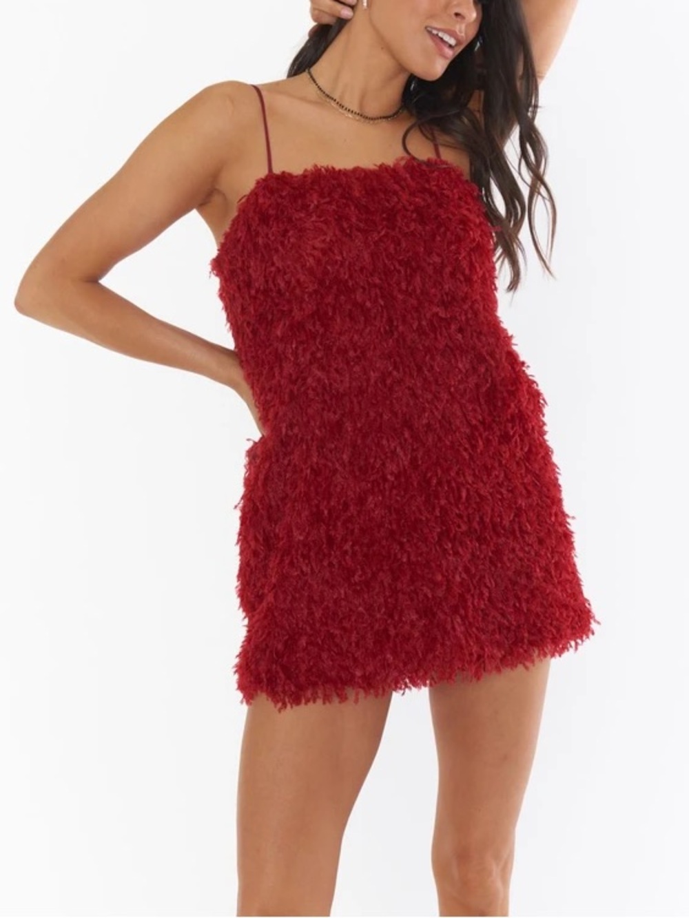 Show Me Your Mumu Women’s Red Valencia Mini Dress